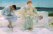 Alma Tadema  Ask Me No More France oil painting reproduction